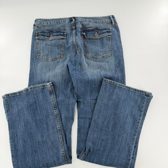 Banana Republic Denim - Banana Republic Bootcut Jeans Y2K Women 14 Long Blue Denim Pants 32/14 Stretch
